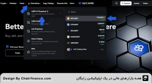 ورود به بخش معاملات فیوچرز