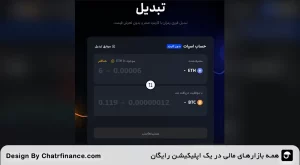 تبدیل دارایی در صرافی توبیت